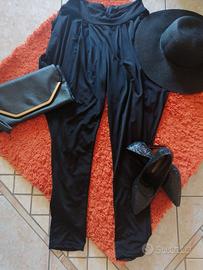 Pantalone donna elasticizzato alla turca