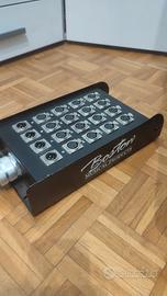 Ciabatta audio 16 canali XLR + 4 uscite XLR 30mt