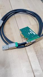 CAVO E SCHEDA VIDEO PCIe  PER AVID  NITRIS DX