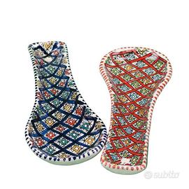 Poggiamestolo in ceramica marocchina