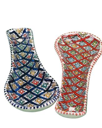 Poggiamestolo in ceramica marocchina