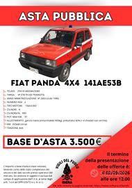 ASTA PUBBLICA FIAT PANDA 4X4 141AE53B