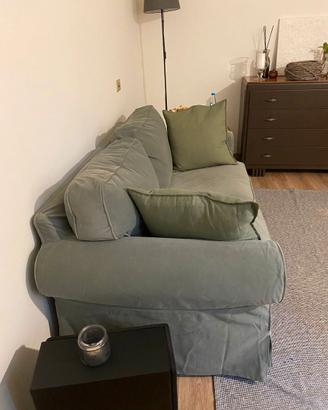 Divano 2 posti IKEA EKTORP – fodera grigio-verde