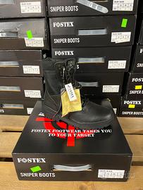 Scarpe anfibio militare foste pelle + membrana