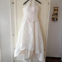 Vestito da sposa in due pezzi