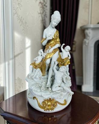 Statua d Porcellana Capodimonte Mario Alparone