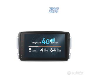 RADIO GPS ANDROID 13 PER MERCEDES CLASSE A C CLK G