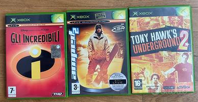 3 giochi xbox classic originali