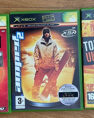 3 giochi xbox classic originali