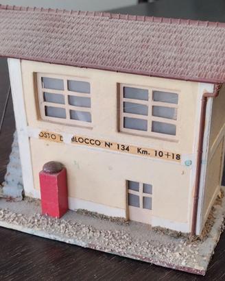 Rarissimo posto di blocco Rivarossi Modital HO