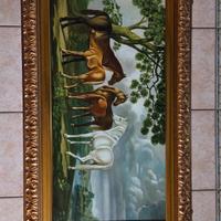 Quadro Cavalli 50x100 Fausto Ranieri 