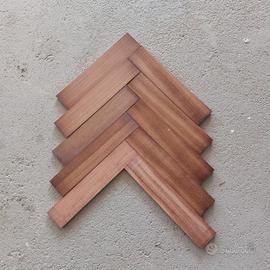 stock 18 mq parquet legno listelli 10 x 60 x 300