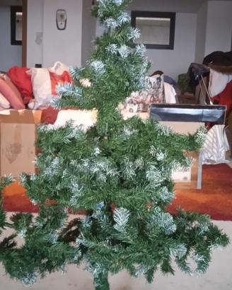 ALBERO PIEGHEVOLE TIPO PINO PER FESTE NATALIZIE