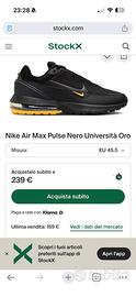 Nike Air Max Pulse Nero Università Oro