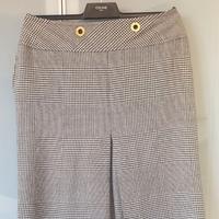 Céline Paris Gonna Trapezio Seta-Lana Tweed 3XL-50