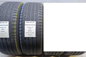 2 GOMME 245 45 19 BRIDGESTONE RIF3736