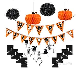 Decorazione Halloween 13 pezzi festa bambini