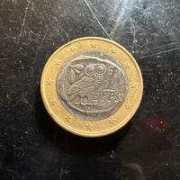 Moneta 1€ gufo 2002