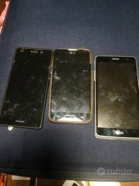 Smartphone huawey Ale l21, lg d320, LG x160