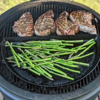 Slow ‘N Sear drip’n griddle pan cast iron