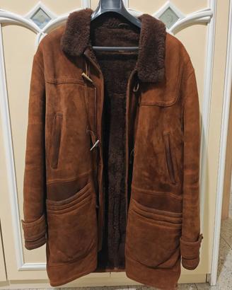 Giacca invernale Montone uomo shearling conbipel