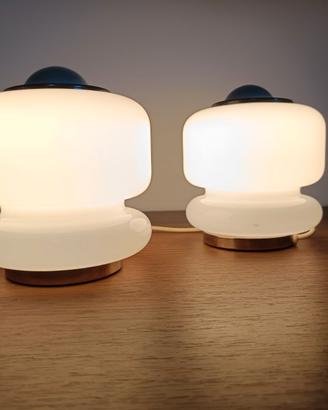 Coppia Lampade Space Age Vintage