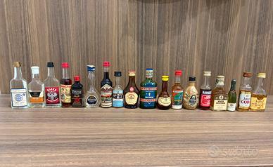 Collezione mignon liquori e distillati