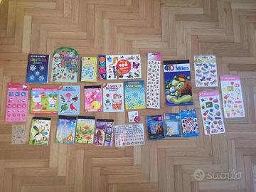 Circa 1000 sticker vari-Hello Kitty,animali,natura