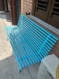 Panchina in ferro da esterno