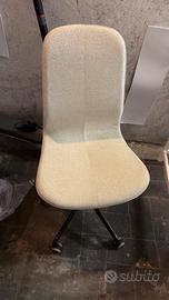 Sedia ufficio Ikea ÅNGFJÄLL  Gunnared beige/bianco