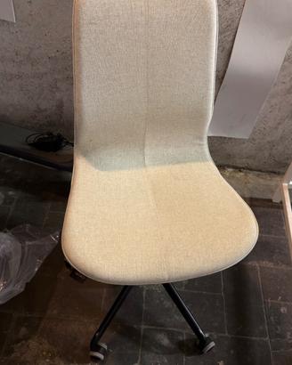 Sedia ufficio Ikea ÅNGFJÄLL  Gunnared beige/bianco