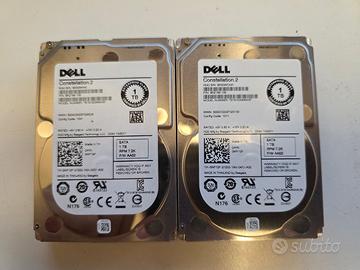 2x HDD 2,5 DELL Constellation 2 1TB SATA