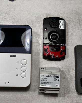 Videocitofono urmet a 2 fili