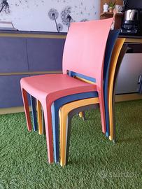 Sedia modello Vela in polipropilene