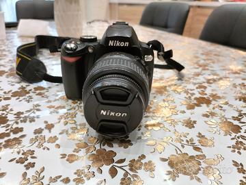 Nikon D60+ obiettivo zoom 18-55