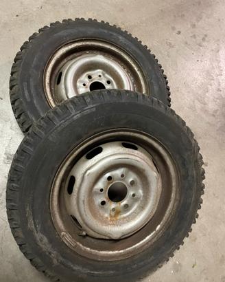 4 ruote Fiat 1100R cerchio 13”