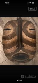 Maschera antica Congolese. Etnico