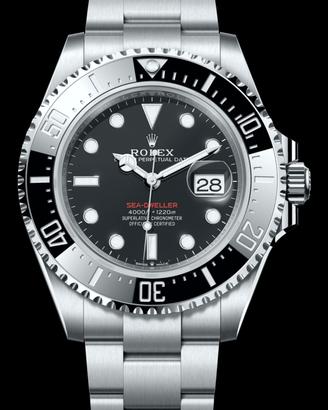 Rolex Sea-Dweller Red write 126600 like new 2023