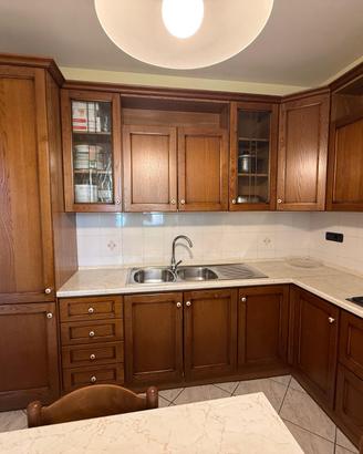 Cucina completa in Legno + Elettrodomestici