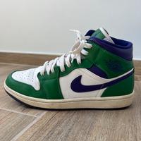 Jordan 1 mid nike hulk