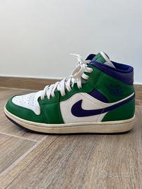 Jordan 1 mid nike hulk