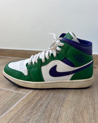 Jordan 1 mid nike hulk
