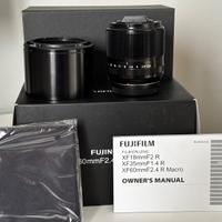 Fujifilm XF 60mm f/2.4 R Macro con scatola