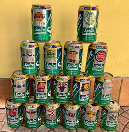 Lattine SPRITE da Collezione NBA  ‘90 NO cocacola