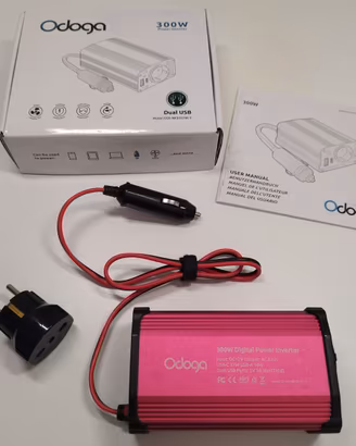 Power Inverter Auto ODOGA 300W