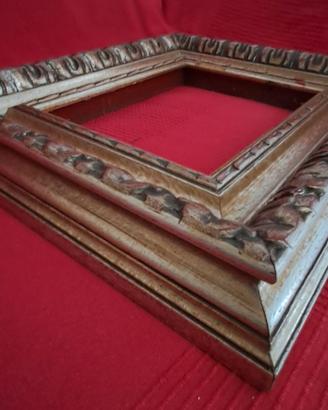 3 cornici in legno