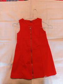 Smanicato natalizio maglione cotone bimba 3/6 anni