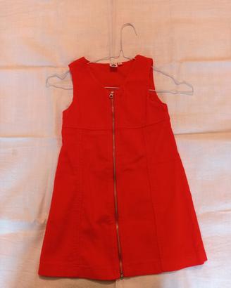 Smanicato natalizio maglione cotone bimba 3/6 anni