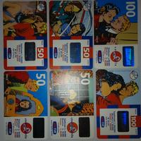 Schede telefoniche ricaricard Marvel n° 6