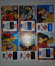 Schede telefoniche ricaricard Marvel n° 6